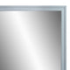 Tyra 39 Inch Wall Mirror Rectangular Wood Frame Gray BM275527