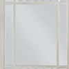 Nic 40 Inch Accent Mirror Beveled Wood Frame Portrait Silver BM275685