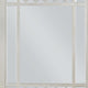 Nic 40 Inch Accent Mirror Beveled Wood Frame Portrait Silver BM275685