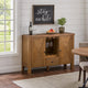 Sideboard Buffet Cabinet | 45" | Bar Storage | Rustic Brown