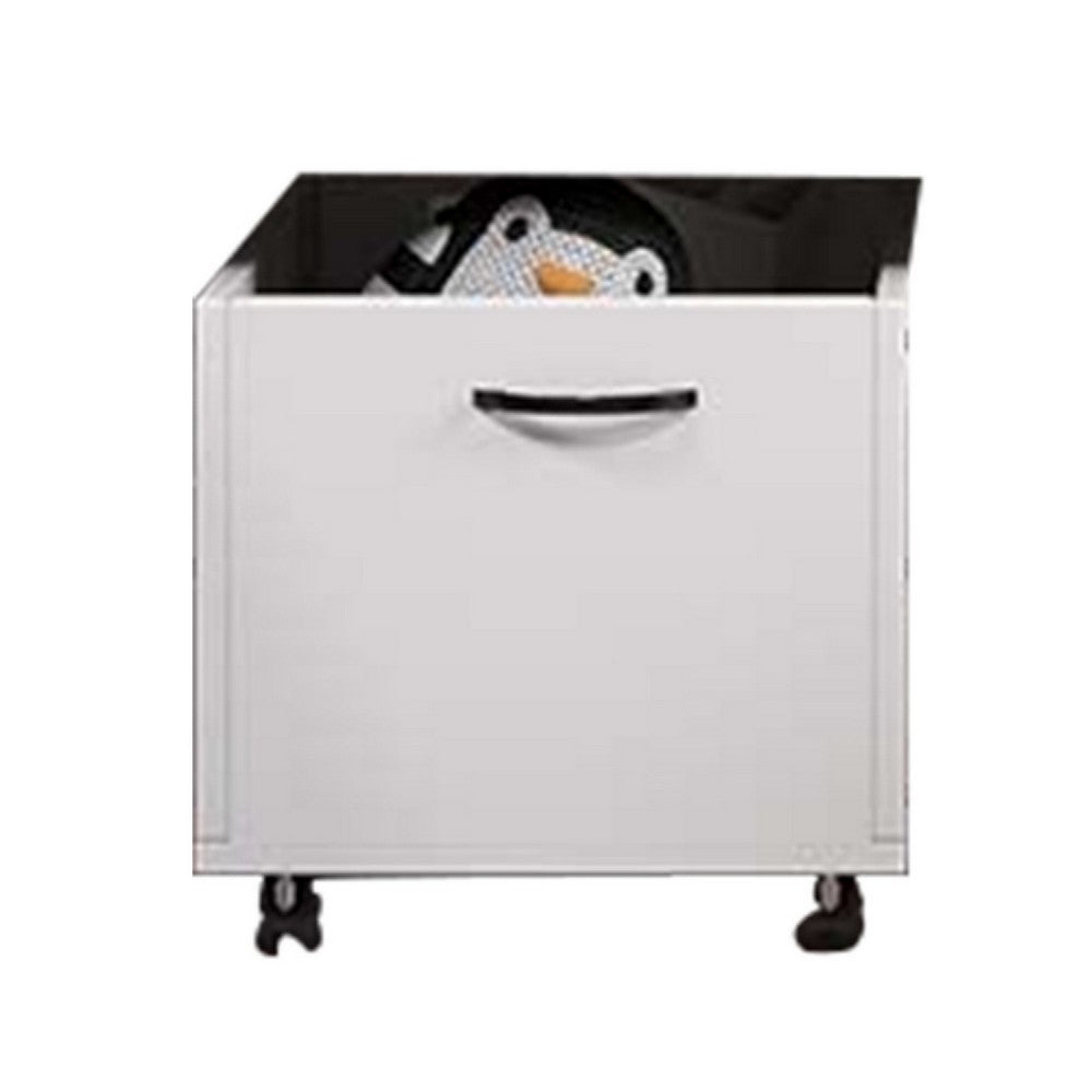 Storage Box | 20" | Caster Wheels | Set of 2 | White