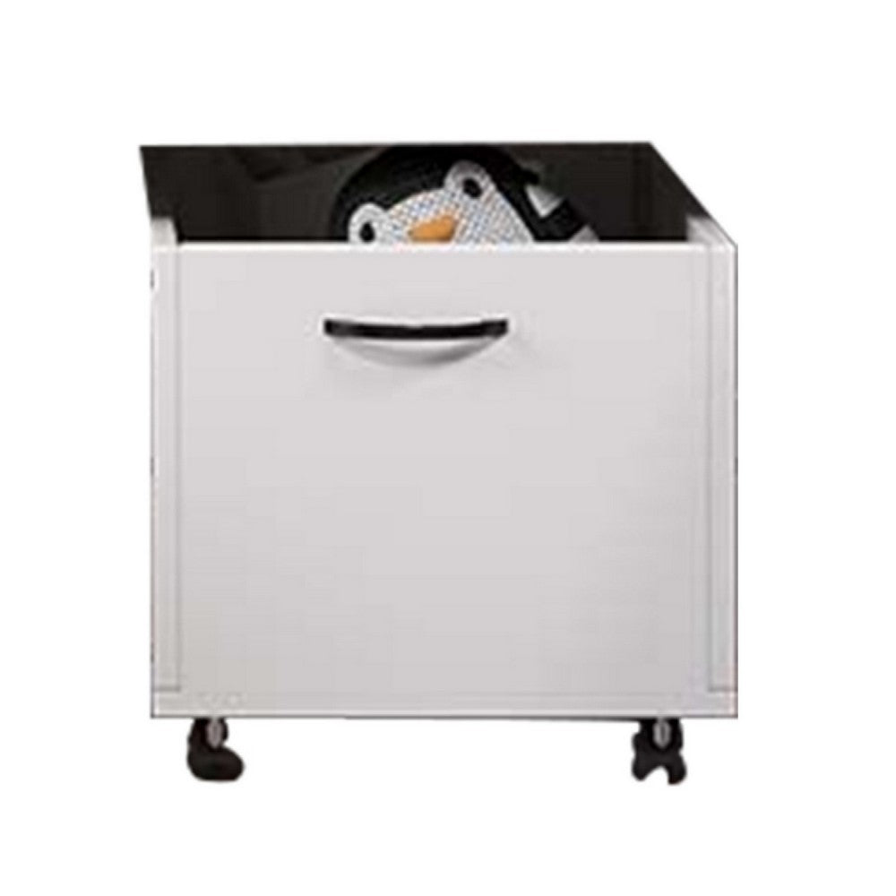 Storage Box | 20" | Caster Wheels | Set of 2 | White