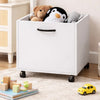 Storage Box | 20" | Caster Wheels | Set of 2 | White