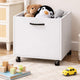 Storage Box | 20" | Caster Wheels | Set of 2 | White
