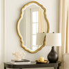 Wall Mirror | 33" | Quatrefoil Shape | Gold