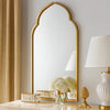 Wall Mirror | 38" | Moroccan Style | Antique Gold