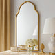 Wall Mirror | 38" | Moroccan Style | Antique Gold