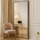 Wall Mirror | 40" | Thin Rectangular Frame | Black