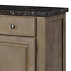 56 Inch Sideboard Buffet Console Cabinet 3 Drawers 2 Doors Wood Oak BM279092