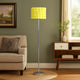 Finn Floor Lamp | 63" | Rose Shade | Glam | Yellow, Silver