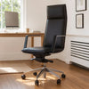Cid Office Chair | 27" | Swivel | Reclining Tall Back | Dark Gray