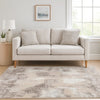 Wyn Area Rug | 7 x 5 | Abstract Pattern | Washable | Gray, Beige