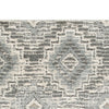 Ari 5 x 7 Modern Area Rug Diamond Pattern Soft Fabric Cream Gray By Casagear Home BM280199