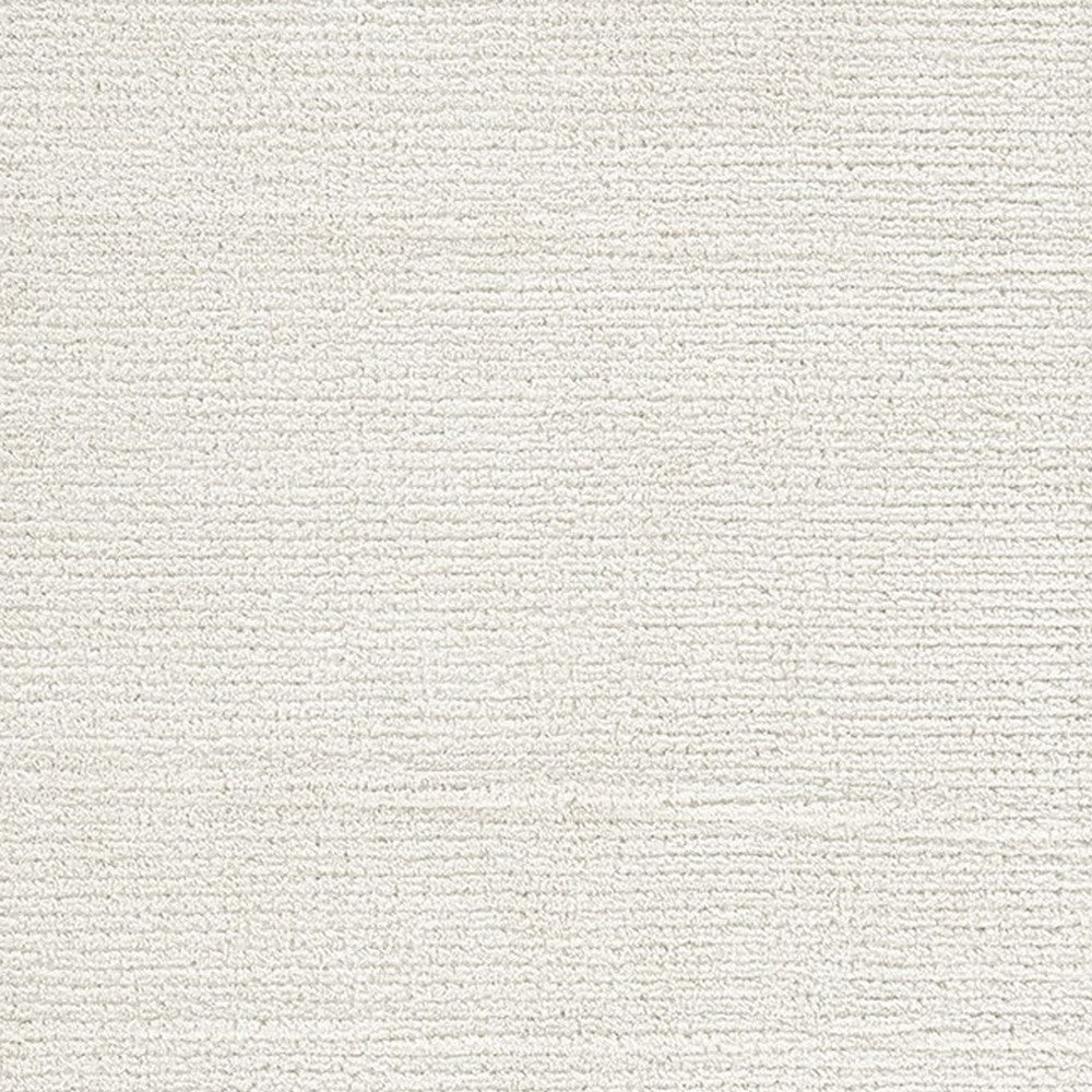 Exe 5 x 7 Modern Area Rug Classic Textured Design Soft Fabric Ivory By Casagear Home BM280217