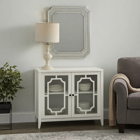 Pali 47 Inch Wall Mirror, Beveled Edge, Art Deco, Faux Crystals, Silver