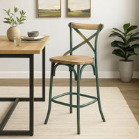 Antique Green and Antique Oak