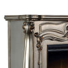 Kai 47 Inch Classical Elegant Electric Fireplace Remote Timer Silver BM280290