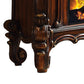 Kai 47 Inch Classic Electric Fireplace Fire Safety Remote Timer Brown By Casagear Home BM280291