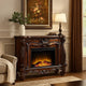Kai Electric Fireplace | 47" | Classic | Timer | Brown