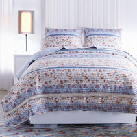 Multicolor, Blue, White