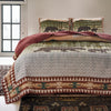 Kip Quilt Set | 3 Piece King | Simple Bear Print | Multicolor