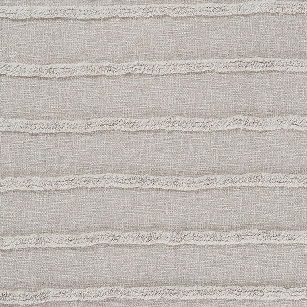 60 Inch Modern Soft Cotton Throw Blanket Stonewashed Stripe Design Gray By Casagear Home BM283126