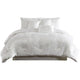 Jay King Comforter Set | 7 Piece | Polyester Velvet Deluxe Texture | White