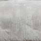 Jay 7 Piece King Comforter Set Polyester Velvet Deluxe Texture White By Casagear Home BM283891