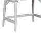 Rexi 36 Inch 2 Drawer Bedroom Vanity Desk, Includes Flip Top Mirror, White