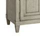 Eva 54 Inch TV Media Entertainment Center Console, Medium, 2 Door Soft Beige