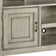 Eva 54 Inch TV Media Entertainment Center Console, Medium, 2 Door Soft Beige