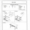 Eli 36 Inch 2 Drawer Home Office Desk, Mahogany Wood, Brown White