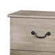 Bran 27 Inch Modern 2 Drawer Nightstand Pine Wood Grains Light Brown BM284303