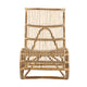 Lounge Chair | 35’’ | Retro Style | Rattan | Natural Brown BM284789