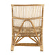 Lounge Chair | 35’’ | Retro Style | Rattan | Natural Brown BM284789