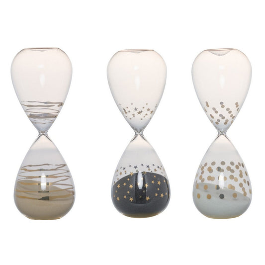 Doug Hourglass Decor | Set of 3 | 60 Minute | Colored Sand