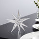 Glass Star Decor | 8" | Tabletop Accent | Clear Crystalline