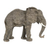 Don Elephant Figurine | 13" | Walking | Realistic Polyresin | Gray