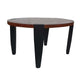 Max Coffee Table | 35" | Oval Top | Mango Wood | Brown Black