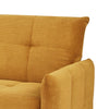 Convertible Sofa Bed | 79’’ | Tufted Cushions | Yellow BM285049