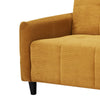 Convertible Sofa Bed | 79’’ | Tufted Cushions | Yellow BM285049