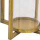 Lantern Set | 19’’ 15’’ 11’’ | Glass Holders | Gold Finish BM285278