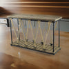 Console Table | 52" | Rustic | Crossed Rope Detail | Brown
