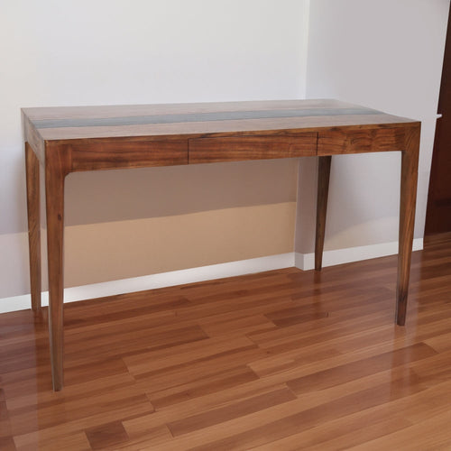 Writing Desk | 52" | Acacia Wood | Natural Texture | Brown
