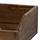 Wood Box Set | 19", 13", 10" | Fir with Handles | Brown