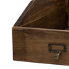 Wood Box Set | 19", 13", 10" | Fir with Handles | Brown