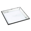 Inez Decorative Tray | 20’’ | Glass | Silver Mirror | Wall Hang BM285935
