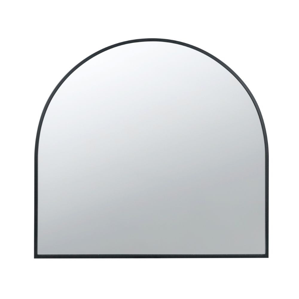 Cod Wall Mirror | 33" | Modern | Arched Black Metal Frame