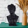 Atticus Bust | 11" | Resin Statue | Matte Black Finish