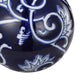 4 Inch Decorative Ball Set of 6 Orbs Blue And White Printed Porcelain By Casagear Home BM286144